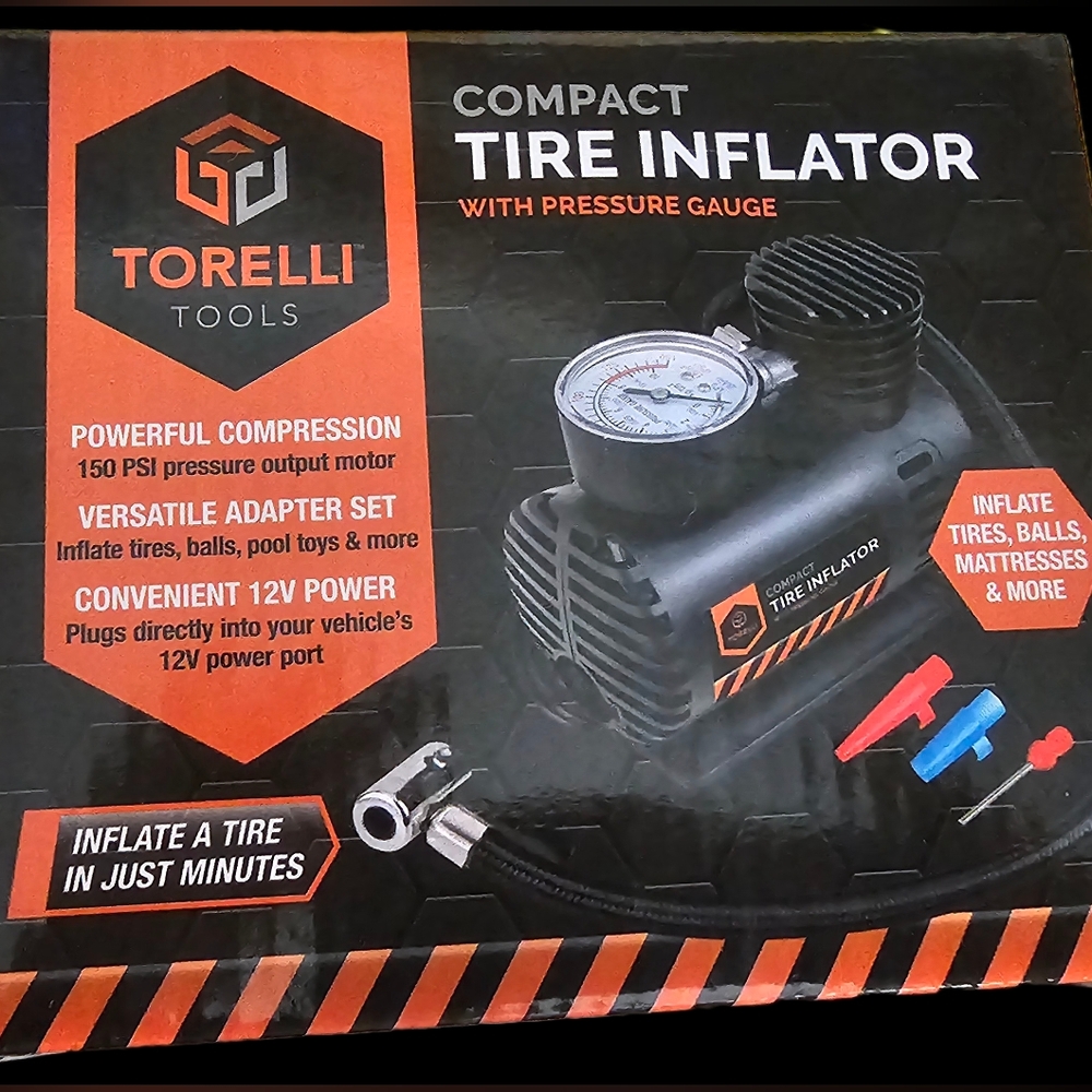 Torelli Compact Tire Inflator - Picture 2 of 3
